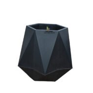 Prism-shaped Fiberglass Plant Pot - Image 2