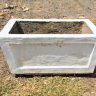 Rectangular Concrete Trough Planter - Image 2