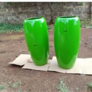 Round Mega Fiberglass Planter - Image 3