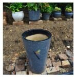 Cylindrical Concrete Vase