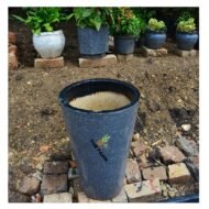 Cylindrical Concrete Vase