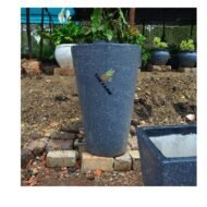 Cylindrical Concrete Vase - Image 2