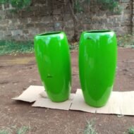 Round Mega Fiberglass Planter - Image 2