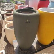 Oval Concrete Flower Pot - Image 23