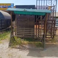 Outdoor Metallic Swing Chair