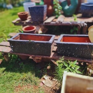 Rectangular Clay Trough Planter