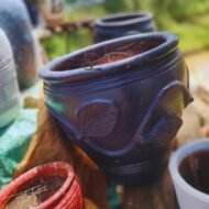 Elegant Handcrafted Clay Pot