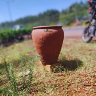 Large Handcrafted Terracotta Clay Pot