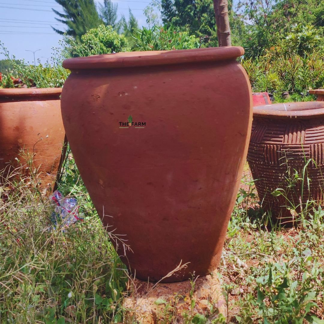 Large Handcrafted Terracotta Clay Pot