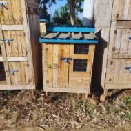 Compact Wooden Dog Kennel