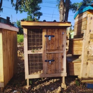 Compact Wooden Chicken Coop