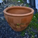 Woven Clay Pot