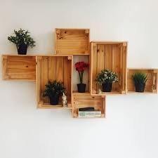 wooden wall shelves