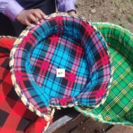 Kenyan woven pet bed