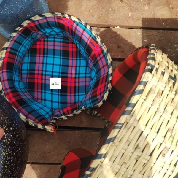 Kenyan woven pet bed