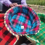 Kenyan woven pet bed