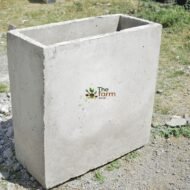 Floating Tall Concrete Flower Pot – 30cm Wide x 80cm Tall x 80cm Long - Image 4