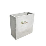 Floating Tall Concrete Flower Pot – 30cm Wide x 80cm Tall x 80cm Long - Image 3