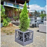 Metalic CNC Planter 002 - Image 3