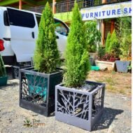 Metalic CNC Planter 002 - Image 5