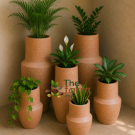 Nyati small terracoat clay flower pot. - Image 2