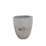 Amphora medium concrete flower pot.