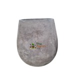 Anjara medium concrete flower pot.
