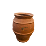 Kobe big terracoat clay flower pot.