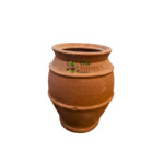 Kobe small terracoat clay flower pot.